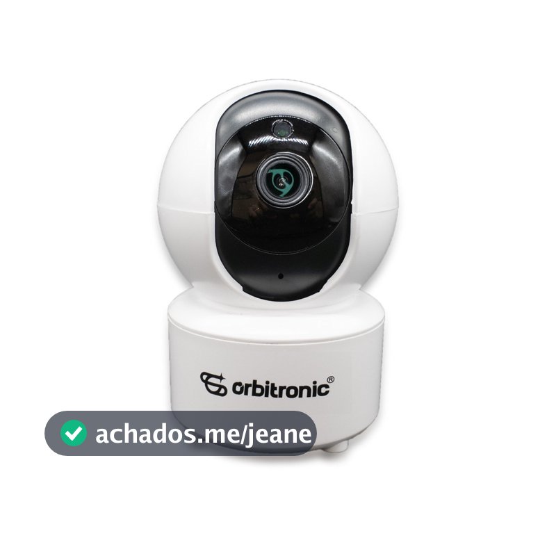 Camera Wifi Robô Segurança Baba eletrônica Pet Espia com Visão Noturna Orbitronic