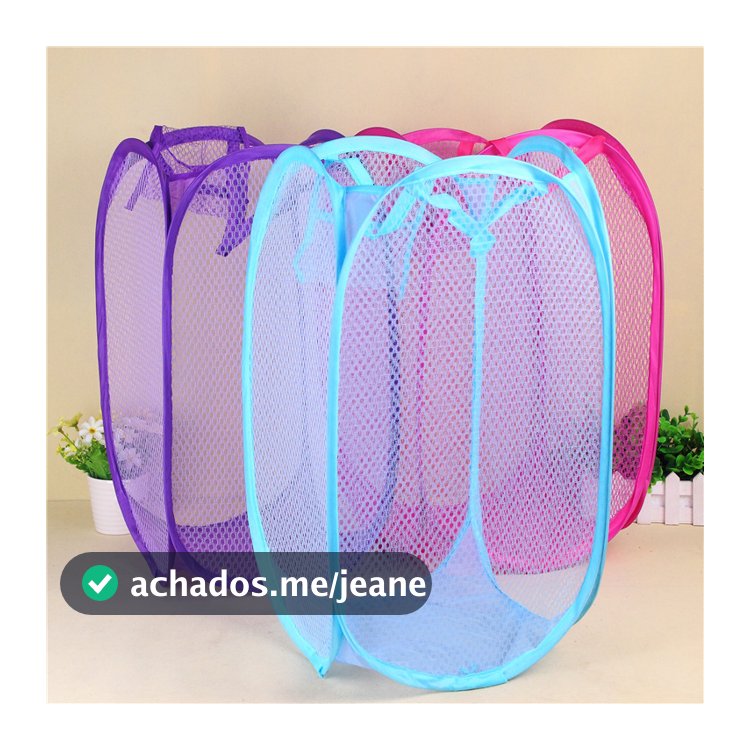 1 Cesto De Roupa Caixa Dobrável Para Armazenagem E Organização De Vestuário Brinquedos