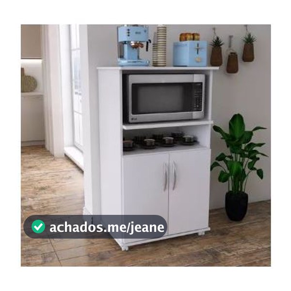 Gabinete Balcão Suporte de Microondas Multiuso