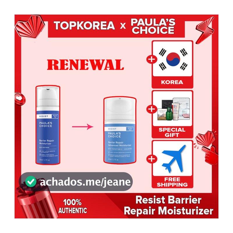 ★ Escolha De Paula Hidratante Reparador De Barreira Resist (Loção 50ml)/TOPKOREA