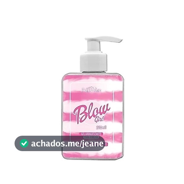 Blow Girl Gel Hidratante Beijável Morango Com Creme 320g Hidratante Corporal Sensual