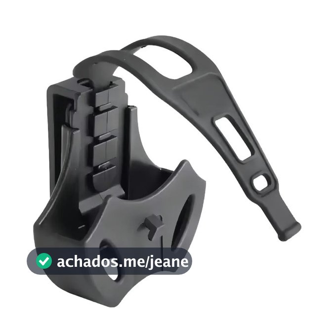 Porta Algemas Com Passador De Cinto Tático Militar Polícia Cor Preto 3537