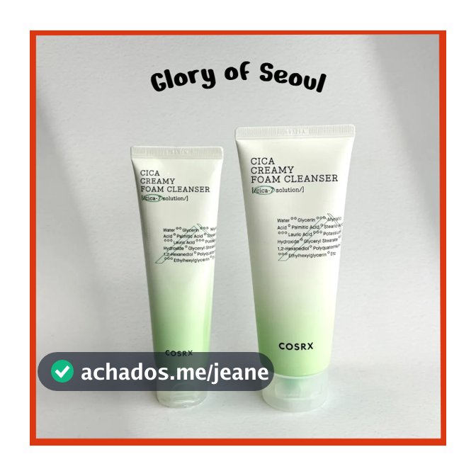 COSRX Pure Fit Cica Espuma De Limpeza Cremosa 75ml , 150ml