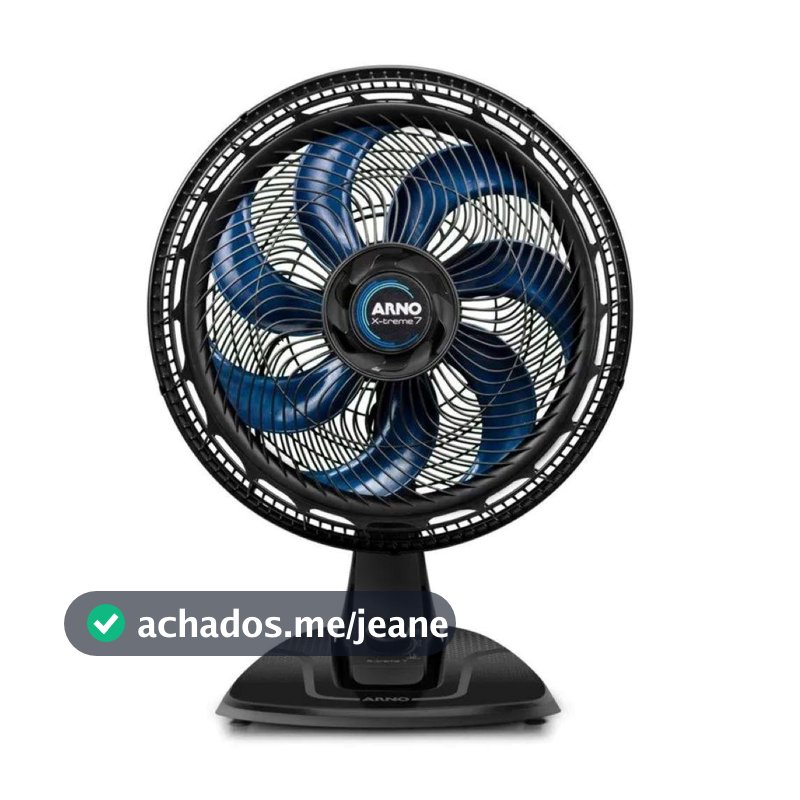 Ventilador Arno Mesa X-Treme 40cm 7 Pás 127V VE70 2720018521