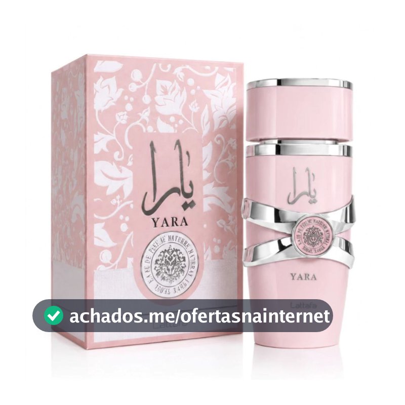 Perfume Árabe Yara Feminino 100ml Eau de Parfum