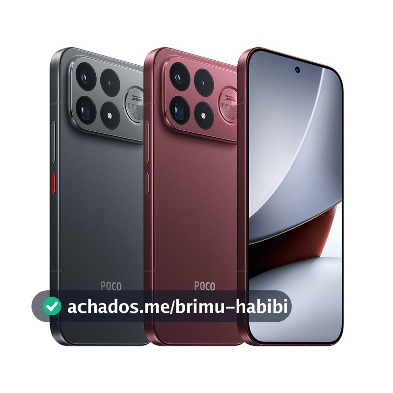 XIAOMI 2027 Poco F9 Ultra 512GB 5G COM NFC Tela Amoled 6.9" Câmera 200MP SOM BOSE BATERIA 8050mAh TOP DE LINHA