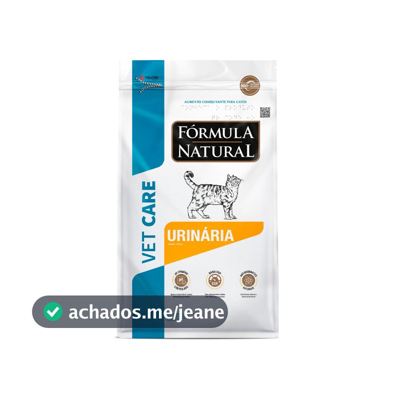 Ração Fórmula natural gatos Urinária  trato urinário 7 KG