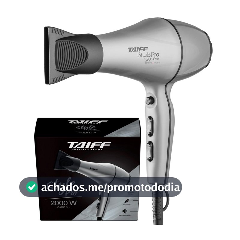 Secador De Cabelo Taiff Style Profissional Original 2000W