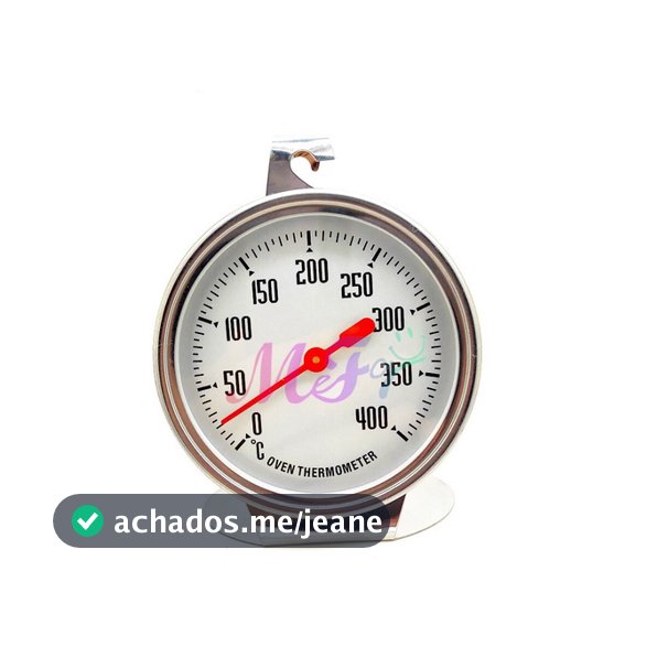 Termômetro Culinário Interno para Forno e Estufa até 400 Graus Celsius