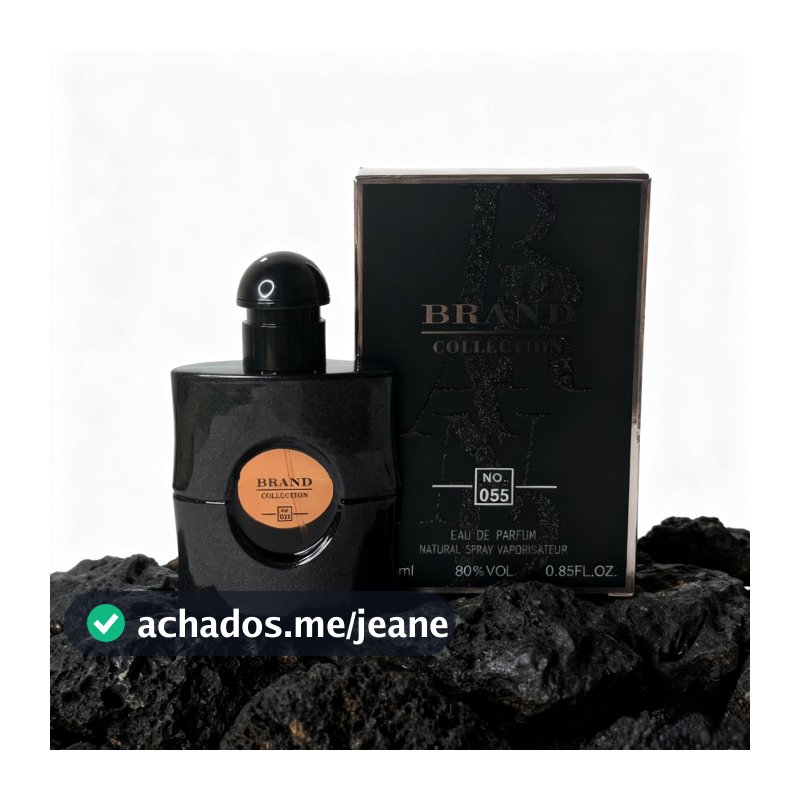 Brand Collection N°055 - Perfume Feminino de 25ml perfume pequeno para bolsa
