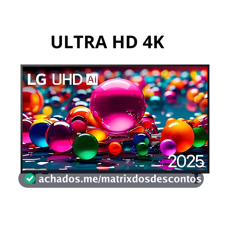 Smart TV 43 LG LED 4K UHD - Com ThinQ AI, Google Assistente e Amazon Alexa