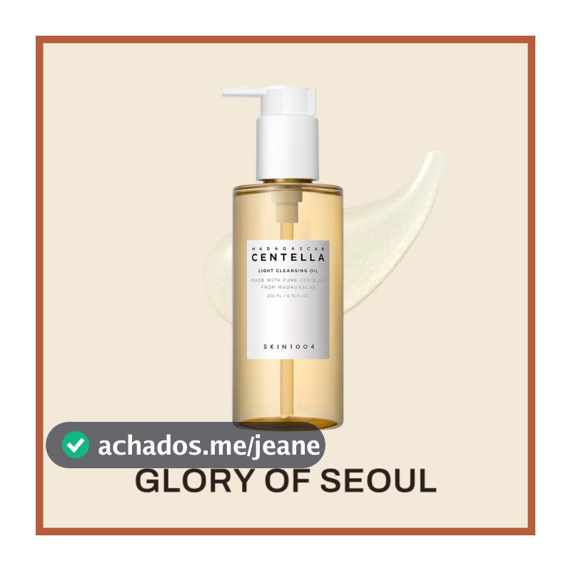 SKIN1004 Madagascar Centella Light Cleansing Oil 6.76 fl.oz, 200ml