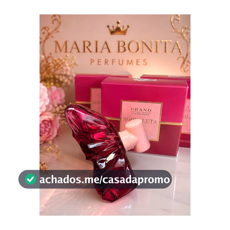 Perfume Feminino Lançamento Borboleta La Bombaaa Brand Collection Miniatura Importado Luxo e Sofisticação