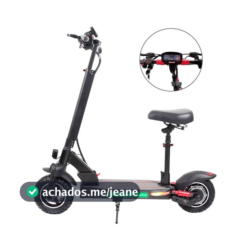 Patinete Scooter Elétrico Off Road 450W 120KG Adulto