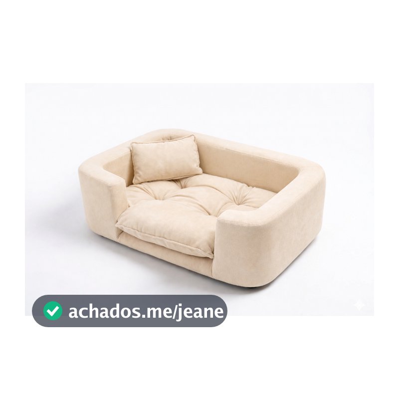 Poltrona Pet Luxo em Veludo/Boucle Premium | Super Confortável e Elegante