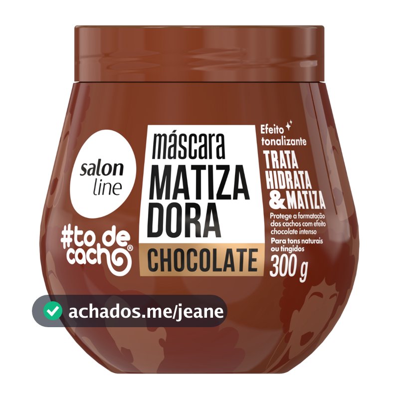 Máscara Matizadora #todecacho Chocolate 300g