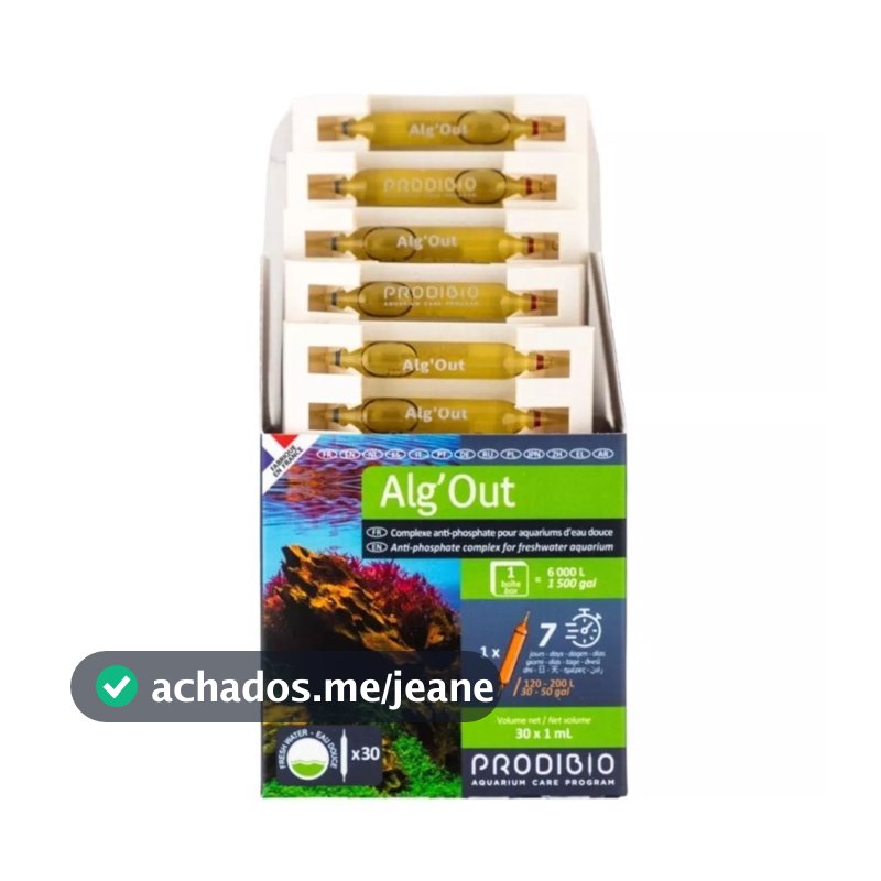 Prodibio Algout Removedor De Algas Anti Algas 1 Ampola