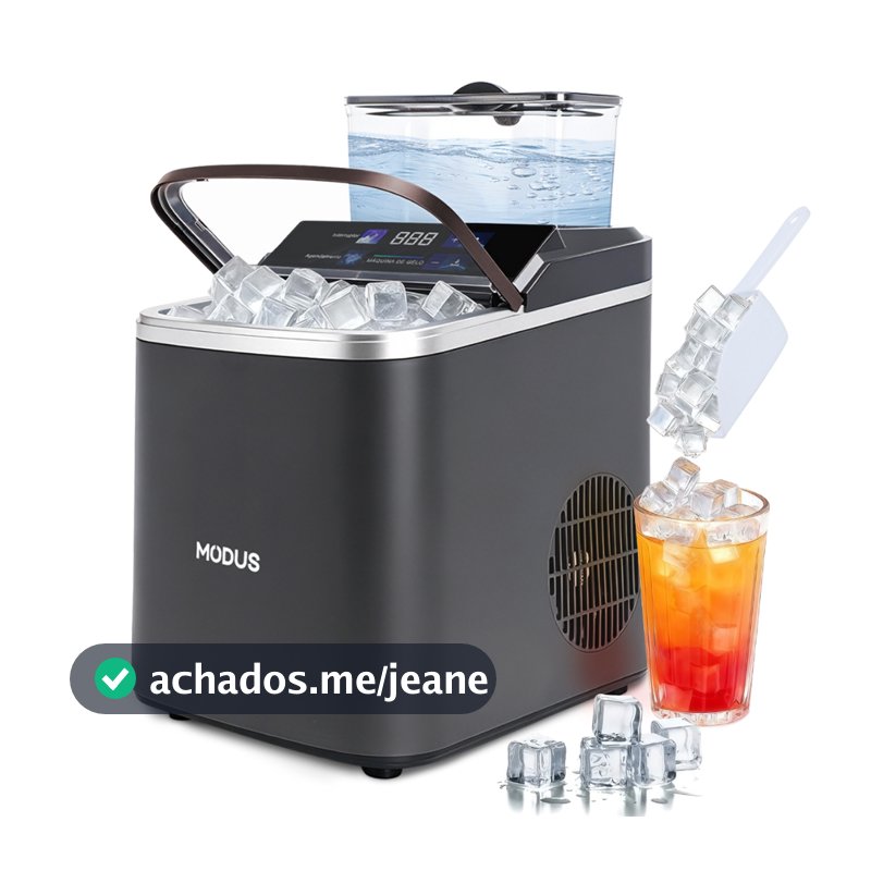 MODUS Máquina de Gelo 20Kg 127V Inox Ice Compact 382421cm