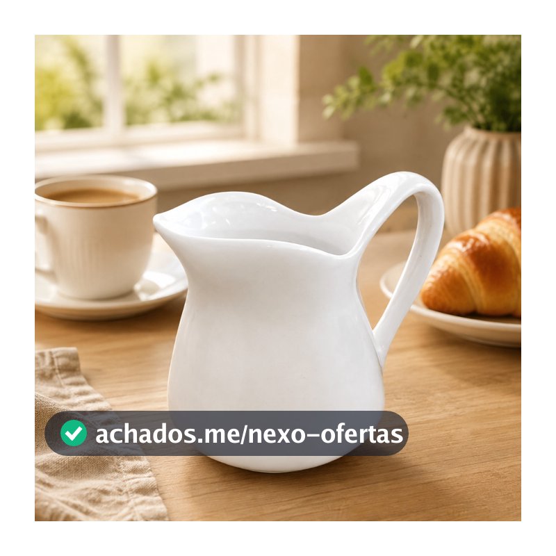 Leiteira De Porcelana 1 Litro Para Café E Leite