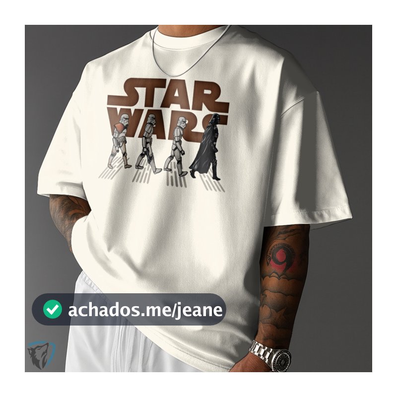 Camiseta Masculina Streetwear Star Wars Darth Vader Stormtroopers Camisa 100% Algodão Envio Imediato NB the Shirt