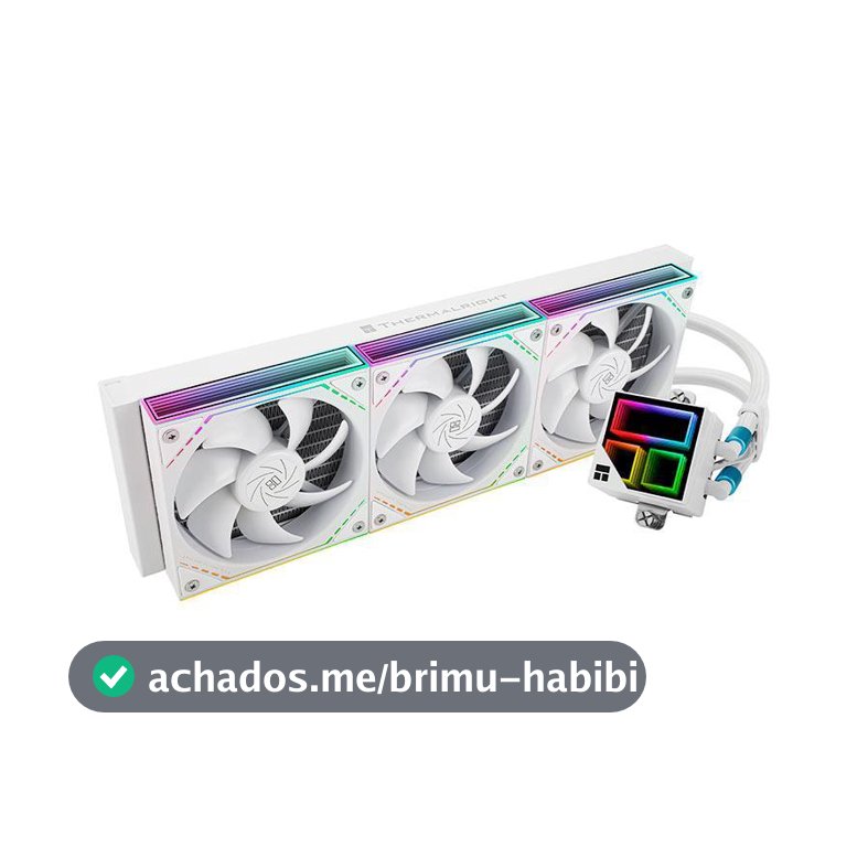 Water Cooler Thermalright Frozen Infinity 360, ARGB, 360mm, Branco, TR-FI-360-WH-ARGB