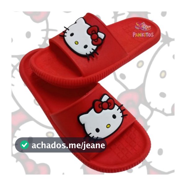 CHINELO FEMININO SLIDE HELLO DELICADO LEVE MUITO CONFORTAVEL FLEXIVEL 27 AO 40 MAXX