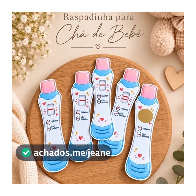 Raspadinha para Chá de Bebê
