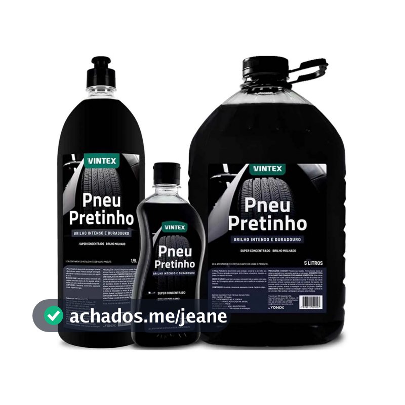 PRETINHO PNEU VINTEX VONIXX PRETEADOR CARRO MOTO CAMINHÃO VAN -  LEIA O ANUNCIO !