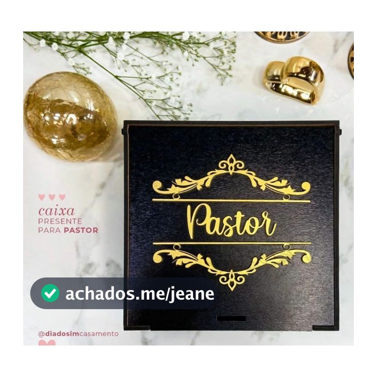 Caixa Lembrancinha de Casamento em MDF