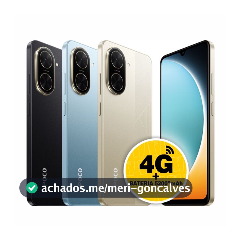 Celular Smartphone Xiaomi Poco C71 128GB / 64GB Dual Sim Global