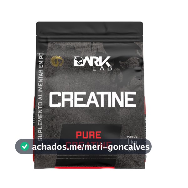 Creatina Monohidratada Pura 1kg, 500g, 600, 300g e 150g - Dark Lab