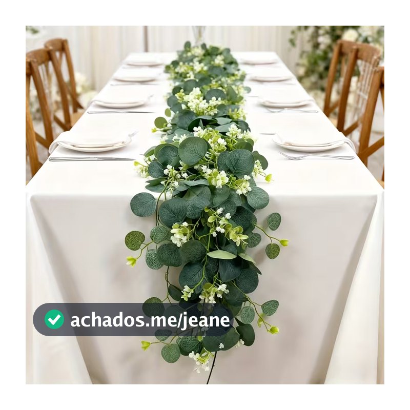 Corrente de eucalipto 180cm Artificiais rattan flor videira de eucalipto entrelaçando de casamento decoração de parede