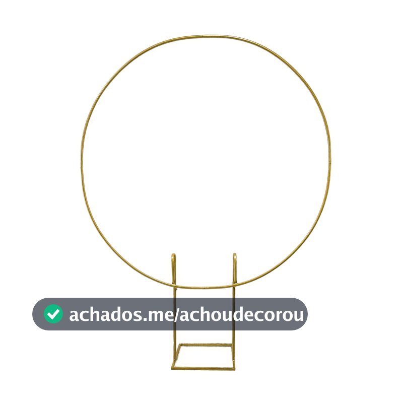 Painel Arco Redondo Suporte Estrutura Desmontável Para Montar Fundo Com Bexigas de Festa Eventos Festividades