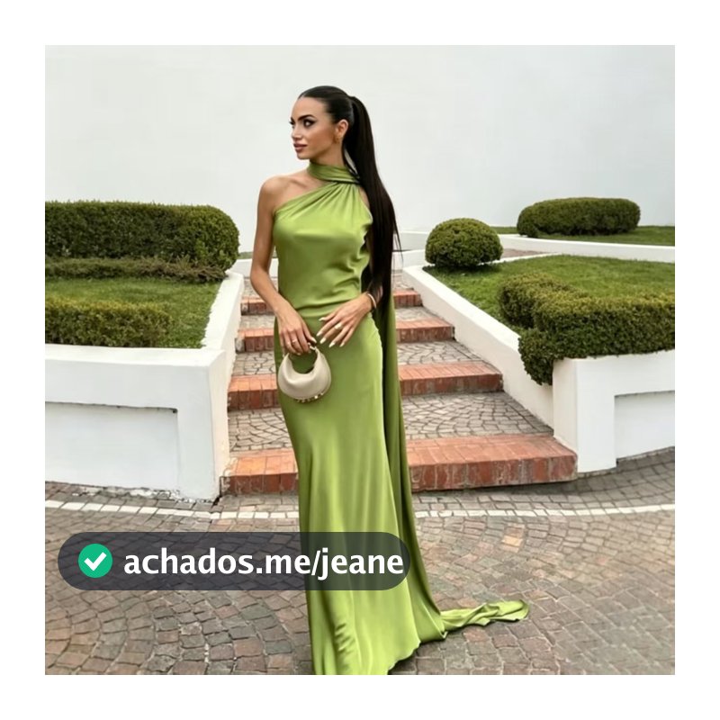 Nova Moda slim Fit Simples Fita halter Roupa Média Vestido Longo
