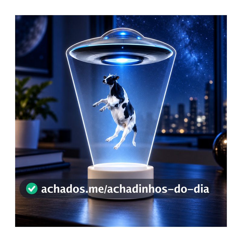 Luminária LED UV Colorida Disco Voador OVNI ET Presente Criativo