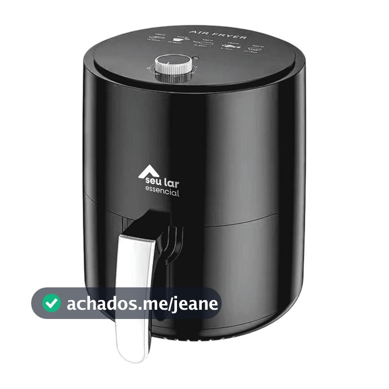 Fritadeira Elétrica Air Fryer 2,8 Litros Seu Lar 127/220v