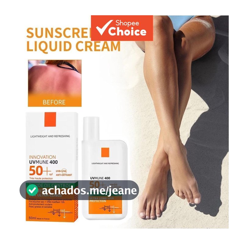 Anthelios Uvmune 400 Fluido Invisível FPS 50+ (50ml) protetor solar para adolescentes