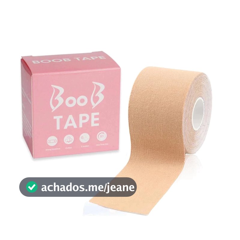 Sutiã Adesivo Levanta Seio Fita Boob Up Invisível A Prova D'Água Resistente Ao Suor