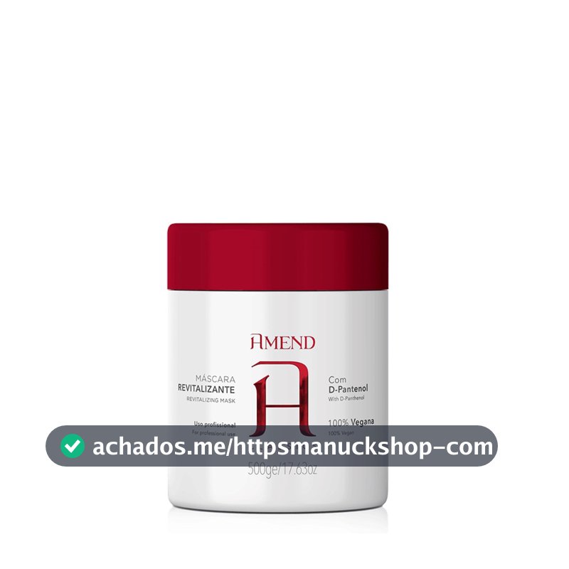 AMEND MÁSCARA D-PANTENOL REVITALIZANTE D-PANTENOL 500G