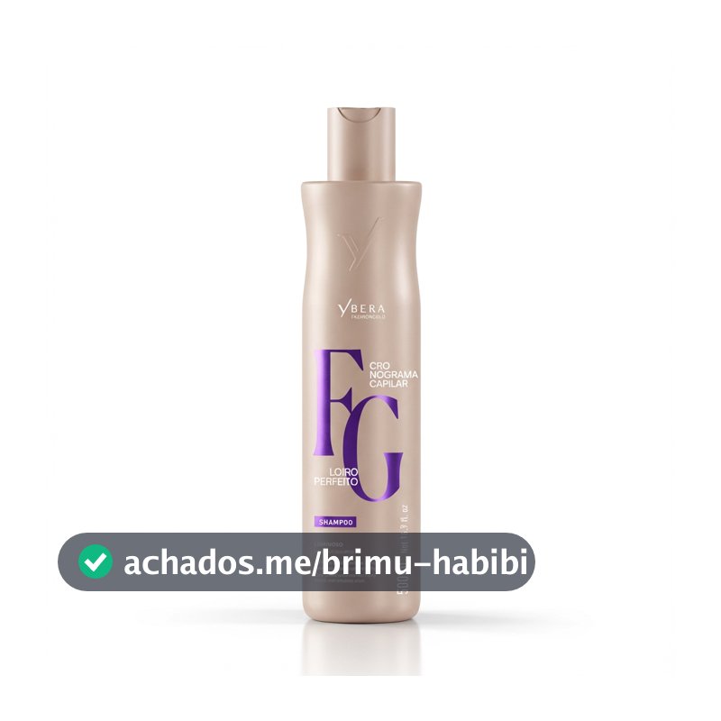 Shampoo Cronograma Capilar Loiro Perfeito - Fashion Gold