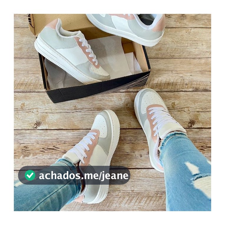 Tênis Feminino Branco Casual Cano Baixo Tenis Original Academia Adulto Confortável Dia a Dia Lançamento Tradicional