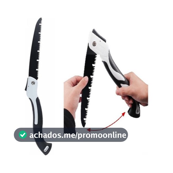Serra Serrote Dobrável Lâmina 250mm Poda Galhos Profissional