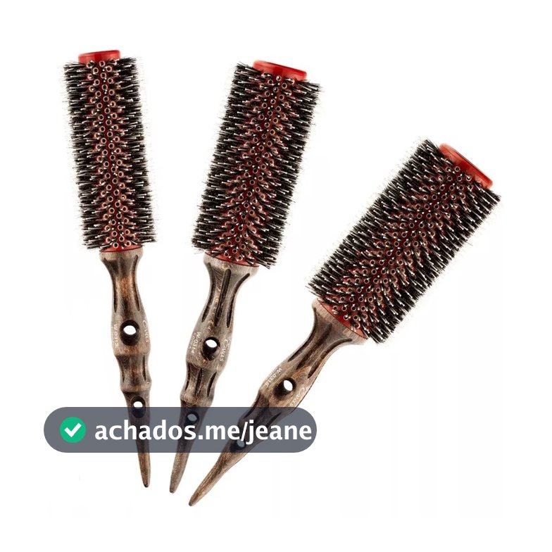 Kit 3 Escova Evas Profissional W 0313, 0314 e 0315