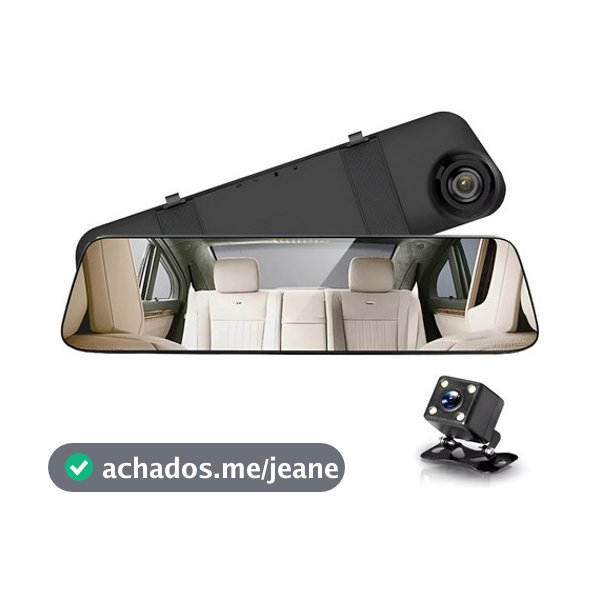 Retrovisor Gravador por Movimento Automotivo Câmera Traseira E Frontal Carro Segurança