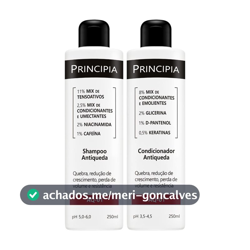 Principia Kit Shampoo e Condicionador Antiqueda AQ-01