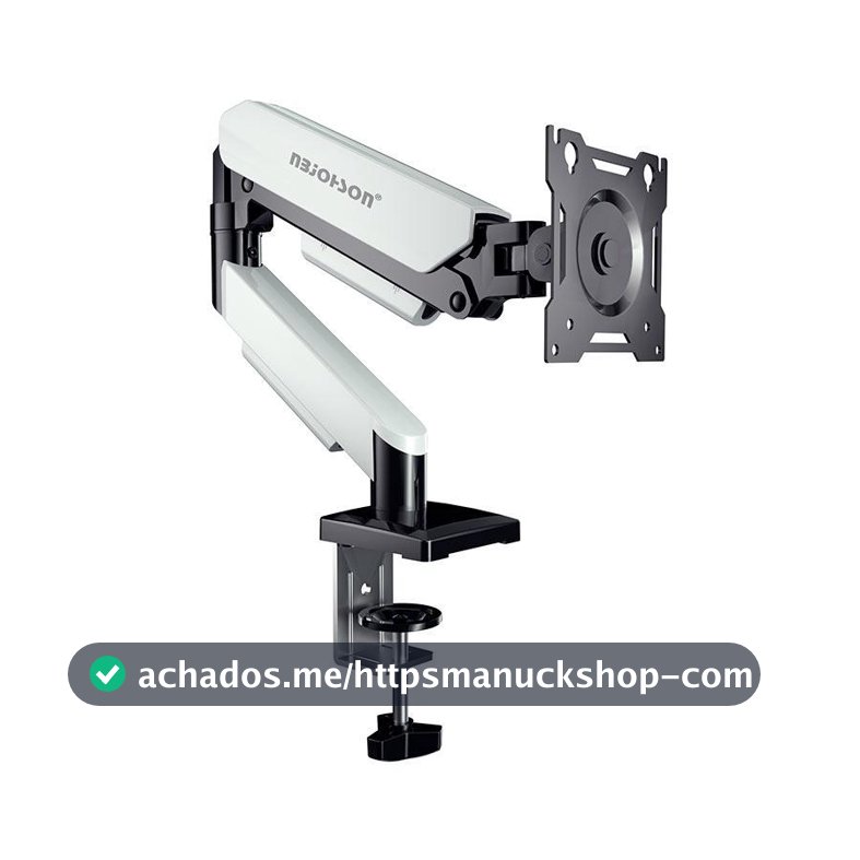 Suporte Articulado Para Monitor Nbjohson GS-MRZ05, 13 Pol a 32 Pol, Branco, NB-GS-MRZ05-WH