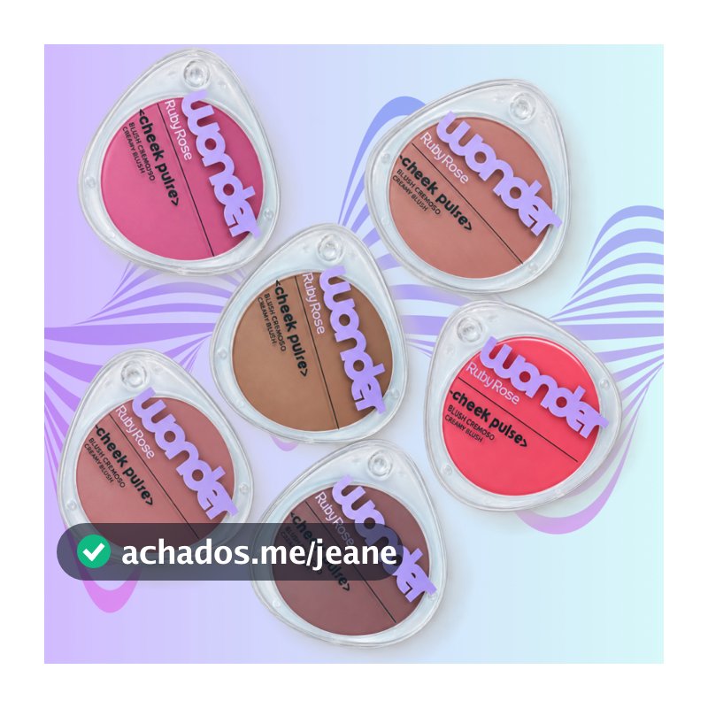 Blush Cremoso Cheek Pulse Wonder Ruby Rose Radiante Cores