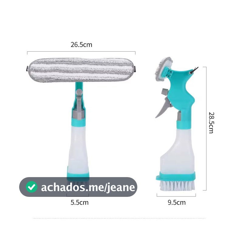 Rodo Spray Mop 4 Em1 Limpa Vidro Multiuso 250ml Vidro Janela - Bhz Store