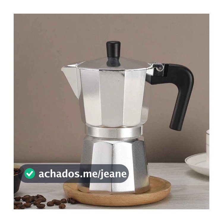 3/6/9/12 Xícaras Cafeteira Italiana Café Expresso inoxidável Premium Moka Manual / Cozinha / Café Moka Expresso