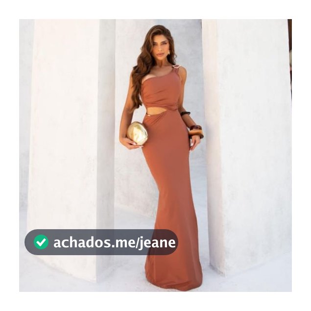 Vestido Chocomel c/Decote lateral